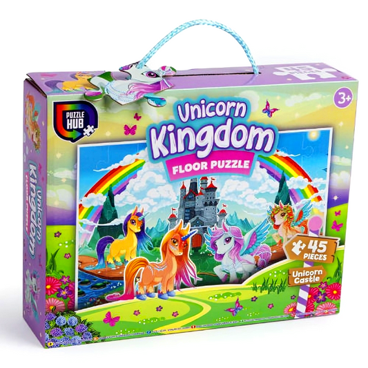 Floor Puzzle 45Pc: Unicorn Kingdom