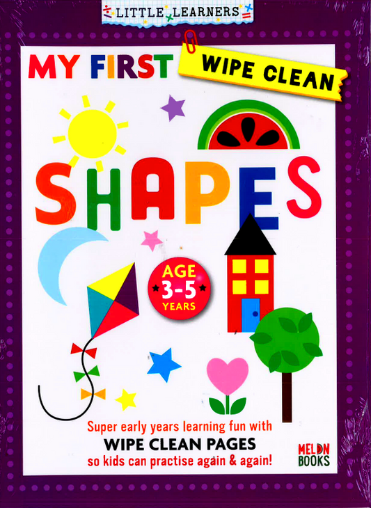 My First Wipe Clean: Shapes