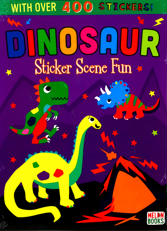 Dinosaur Sticker Scene Fun