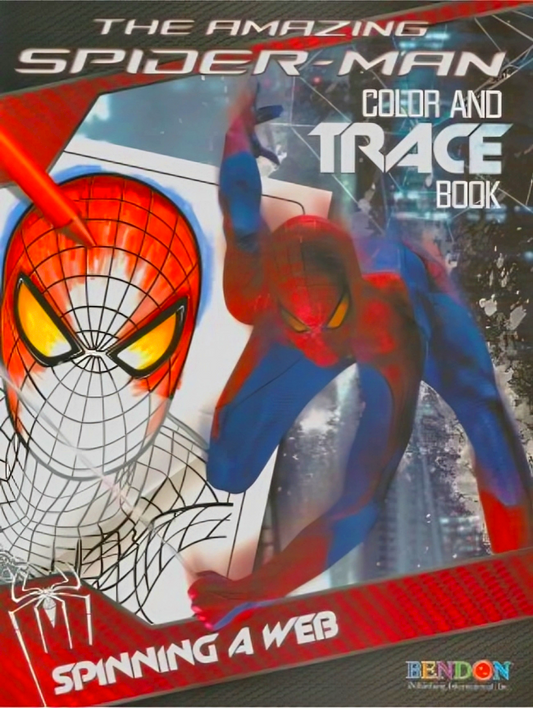The Amazing Spider-Man Color And Trace Book