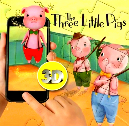 The Three Little Pigs: Come-To-Life Puzzle And Storybook