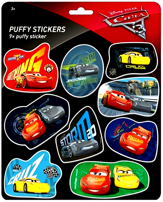 Cars: Puffy Stickers