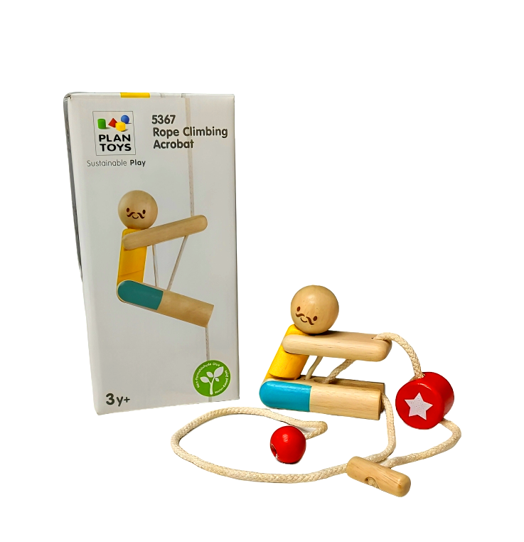 Plan toys jumping acrobat sales