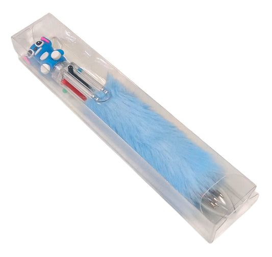 6 Colour Fluffy Pen In Cdu Stitch