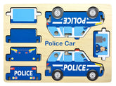 Police Car Wood Puzzle
