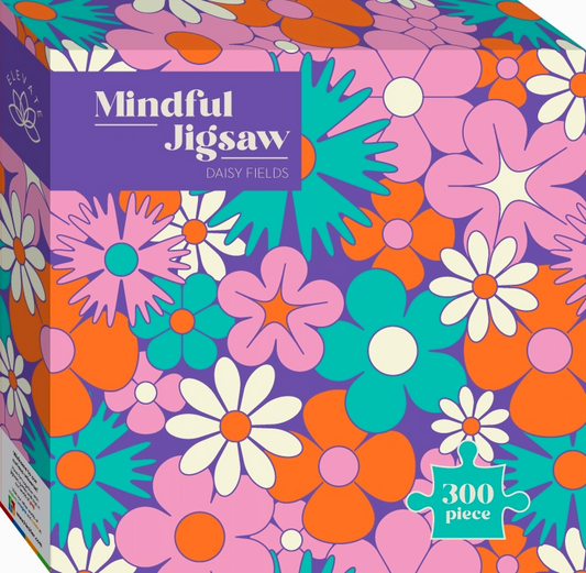 300 Piece Mindful Jigsaw Daisy Fields
