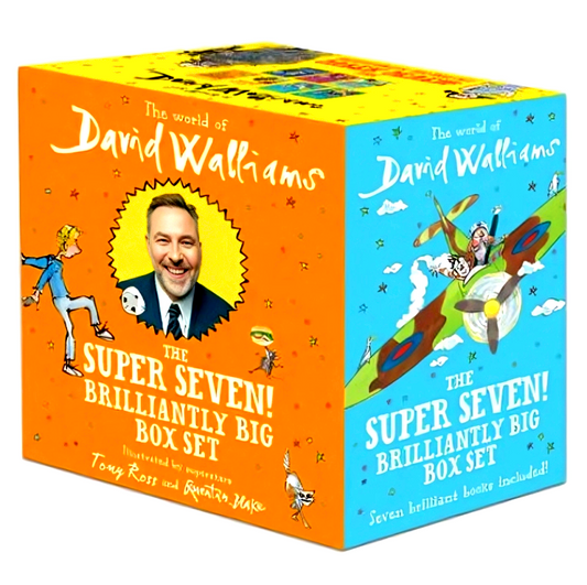 The World Of David Walliams - The Super Seven! Brilliantly Big Box Set