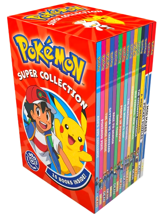 Pokemon Super 15 Book Collection