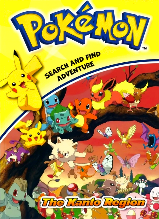 Pokemon Search And Find Adventure: The Kanto Region