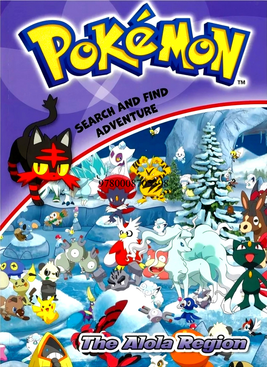 Pokemon Search And Find Adventure: The Alola Region