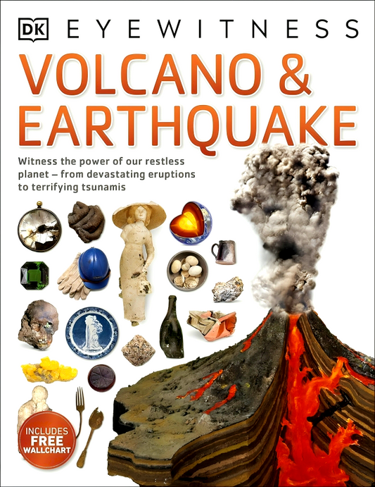 DK Eyewitness: Volcano & Earthquake (With Wallchart)