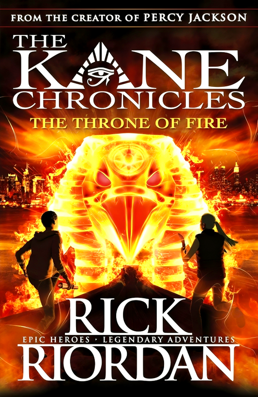 (Original price RM 29.90) The Kane Chronicles-The Throne Of Fire