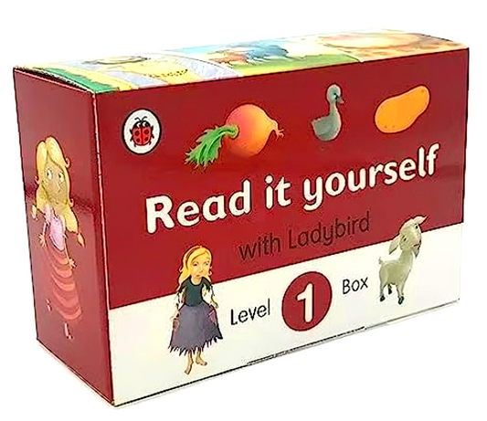 Ladybird Read It Yourself Tuck Box Level 1 (10 Books)