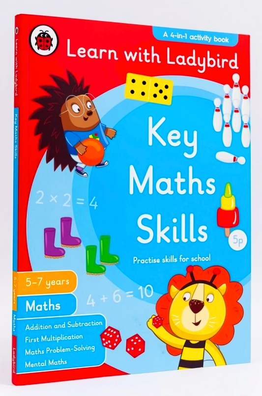 Learn With Ladybird: Key Maths Skills (5-7 Years)