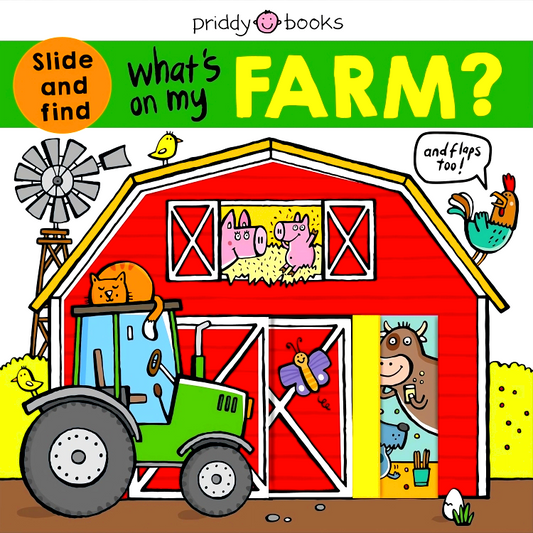 What's On My Farm? Slide And Find Book