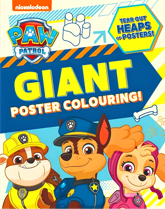 Paw Patrol Giant Poster Colouring