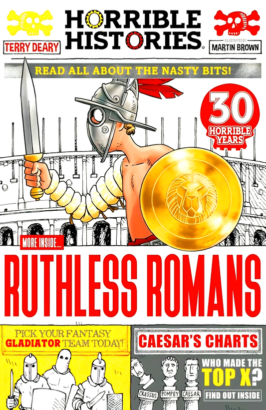 Horrible Histories: Ruthless Romans (Newspaper Edition)