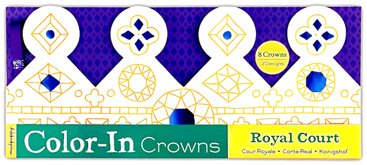 Mudpuppy Royal Court Color In Crowns