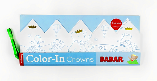 Babar Color-In Crowns