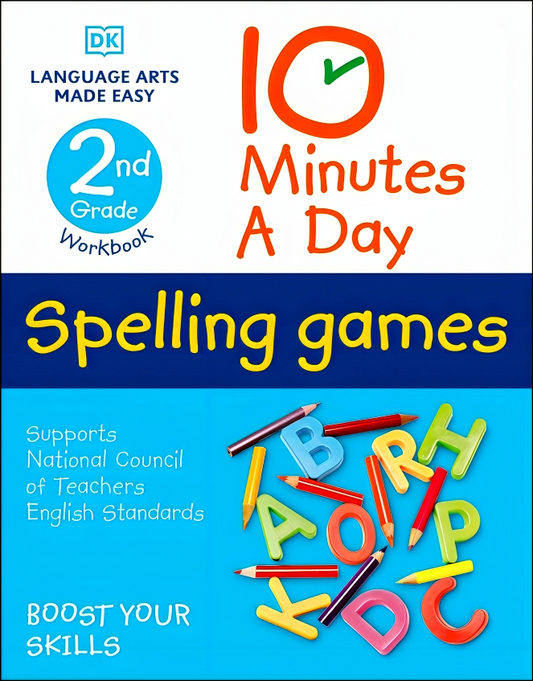 10 Minutes A Day Spelling Games, 2nd Grade