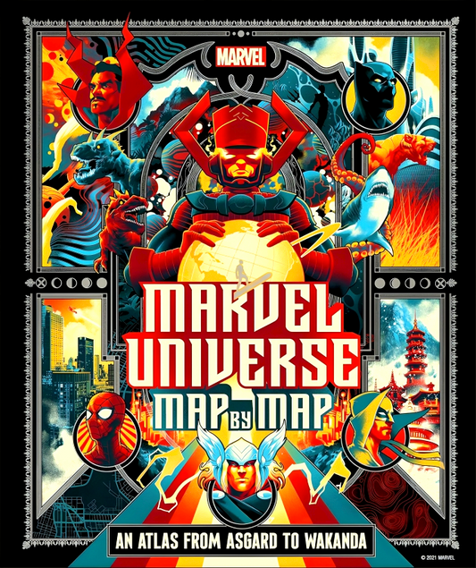 Marvel Universe Map By Map