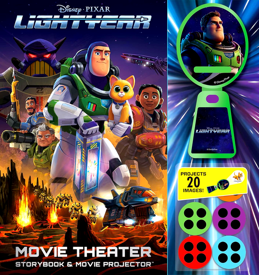 Disney Pixar: Lightyear Movie Theater Storybook & Movie Projector
