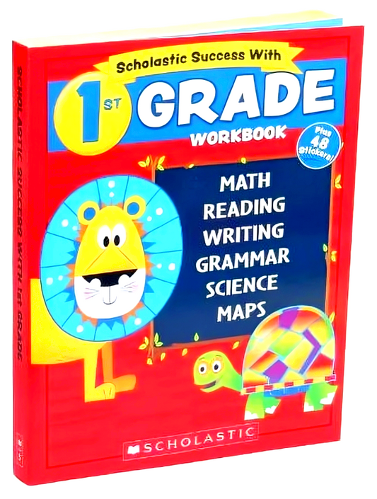 Scholastic Success With 1st Grade Workbook