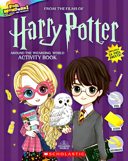 Harry Potter Around The Wizarding World Activity Book