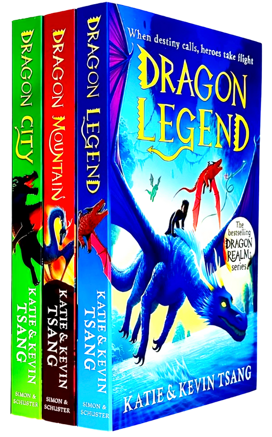 Dragon Realm 3 Book Shrinkwrap Pack