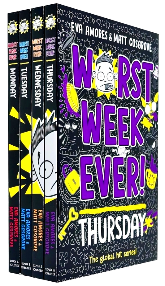 Worst Week Ever! Series 4 Books Collection Set