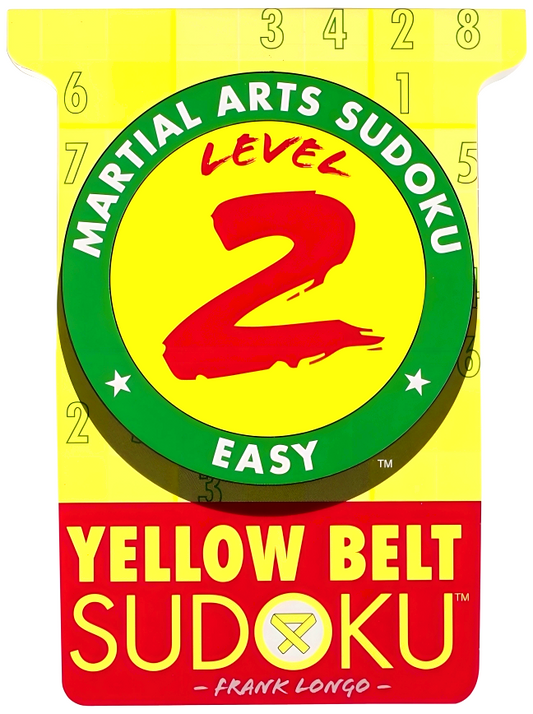 Martial Arts Sudokur Level 2: Yellow Belt Sudokut (Martial Arts Puzzles Series)