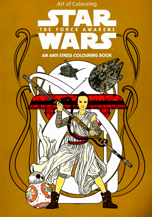 [10% OFF from 1-6 MAY 2024] Star Wars Art Of Colouring The Force Awakens (Star Wars Colouring Book)