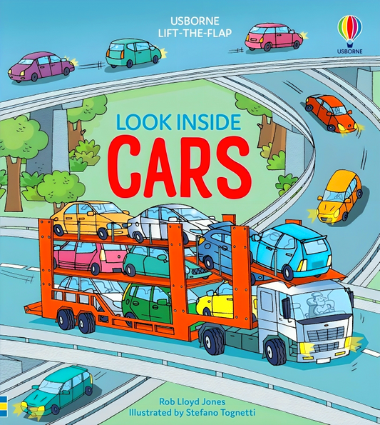 Usborne Lift-The-Flap: Look Inside Cars