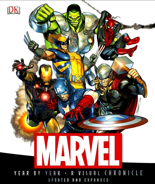 (Original price RM 99.90) Marvel Year By Year: A Visual History