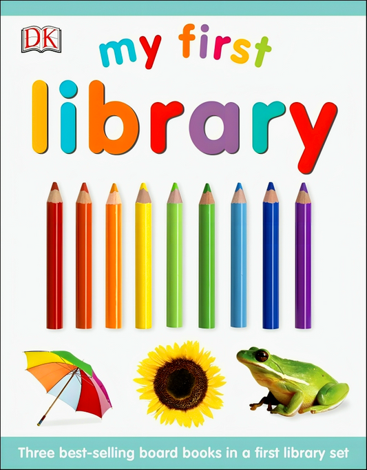 My First Library 3 Book Set (123, ABC, Words)