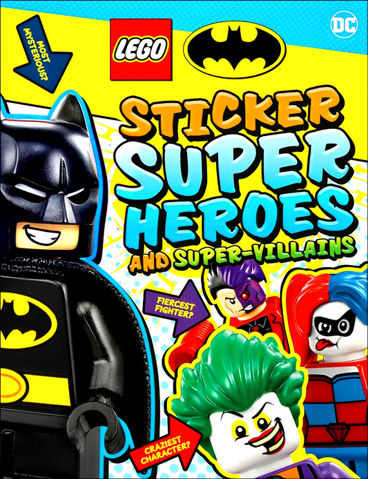 Lego Batman Sticker Super Heroes And Super-Villains