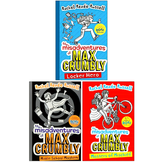 The Misadventures Of Max Crumbly (3 Books Collection)