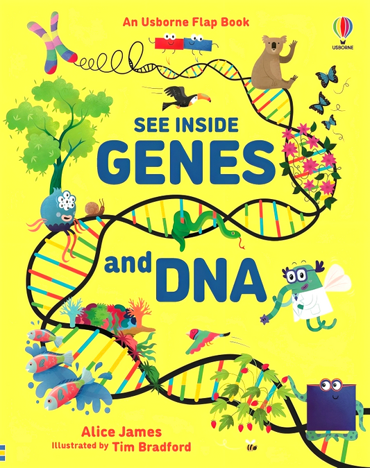 Usborne Flap Book: See Inside Genes And Dna