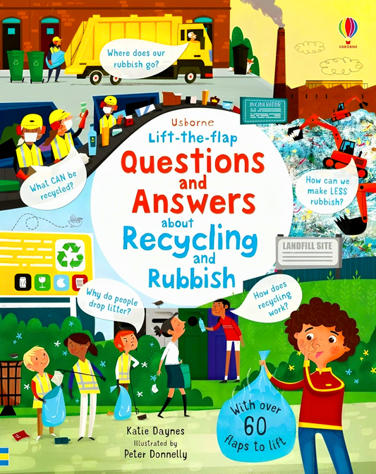Lift-The-Flap Questions And Answers About Recycling And Rubbish