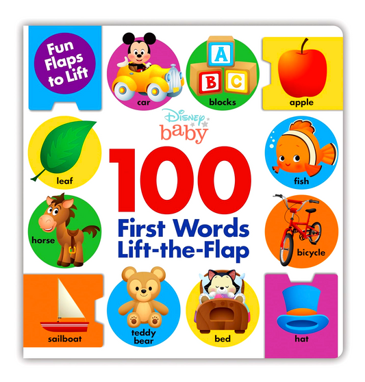 Disney Baby: 100 First Words Lift The Flap