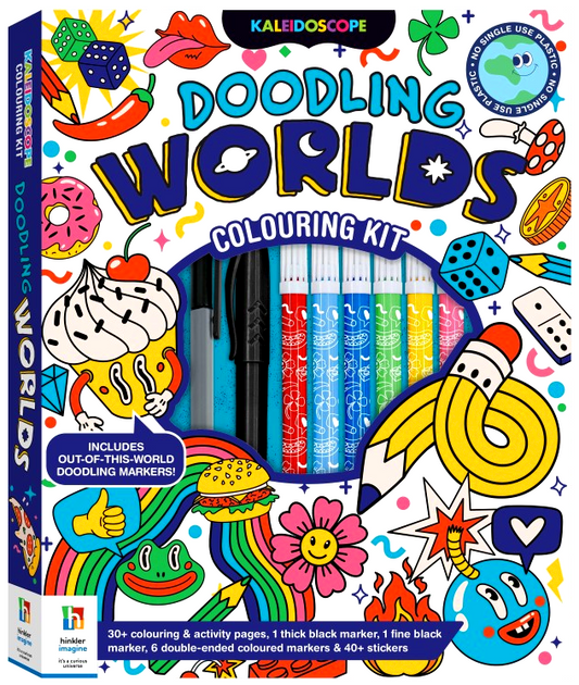 Kaleidoscope Colouring Doodling Worlds