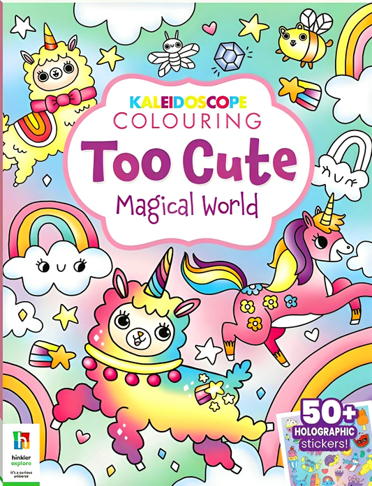 Kaleidescope Colouring Too Cute Magical World