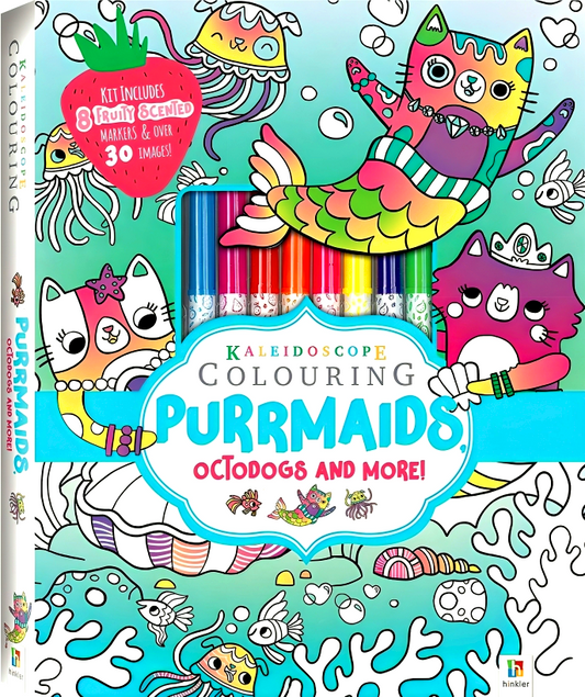 Kaleidoscope Colouring: Purrmaids, Octodogs And More
