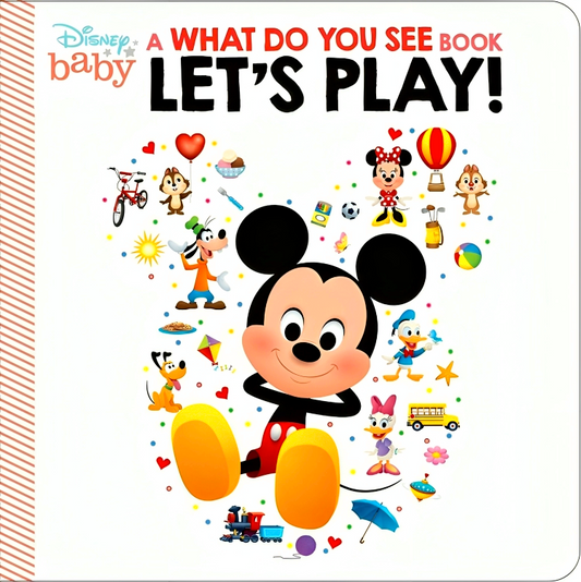 Let's Play: A What Do You See Book (Disney Baby)