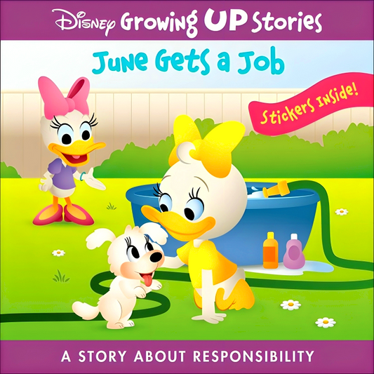 Disney Growing Up Stories: June Gets A Job- A Story About Responsibility