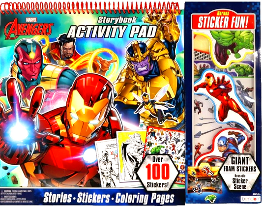 Marvel Avengers Storybook Activity Pad