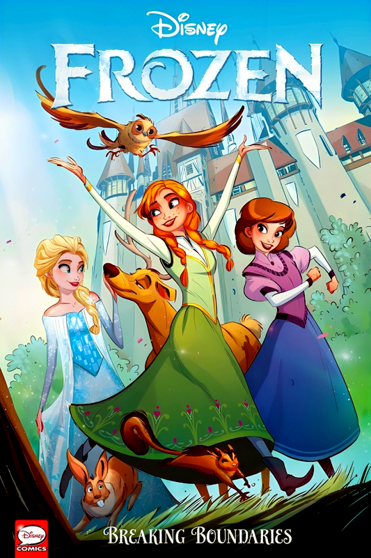 (Crazy RM1) Disney Frozen: Breaking Boundaries (Graphic Novel)