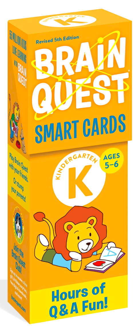 Brain Quest Kindergarten Smart Cards Revised 5th Edition
