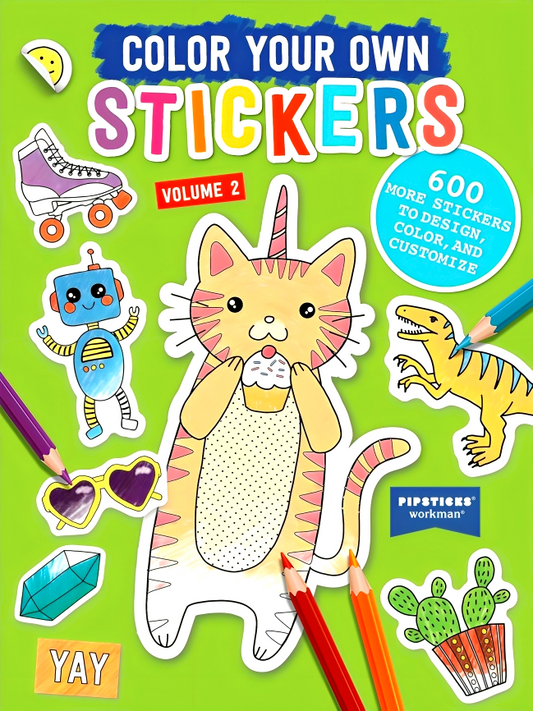 Color Your Own Stickers, Volume 2