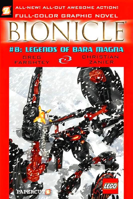 Bionicle #8: Legends Of Bara Magna (Graphic Novels)